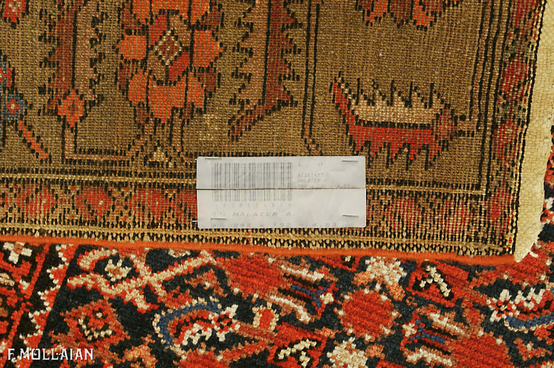 Teppich Persischer Antiker Malayer n°:82383487